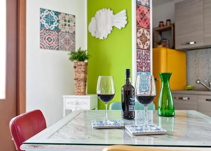 아파트 Tra Cielo E Mare Del Salento 산타 마리아 알 바뇨