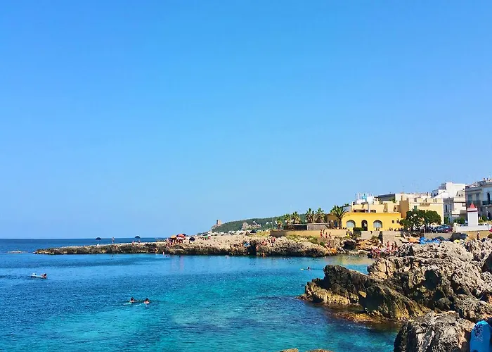 아파트 Tra Cielo E Mare Del Salento 산타 마리아 알 바뇨